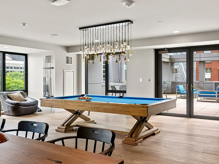 Enjoy a game of pool and a social atmosphere in the Canal Club