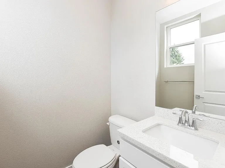 Half bathroom on main floor.