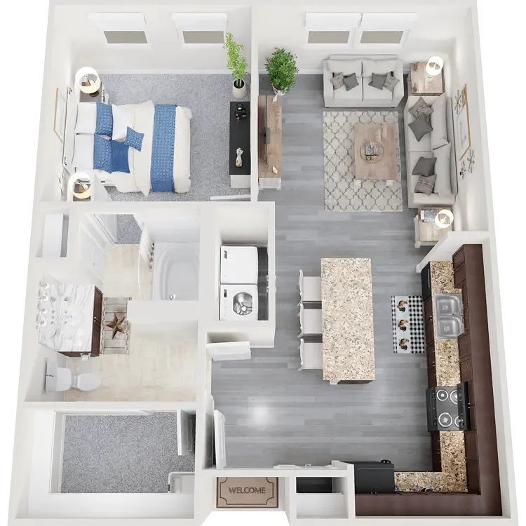 Floor plan A1