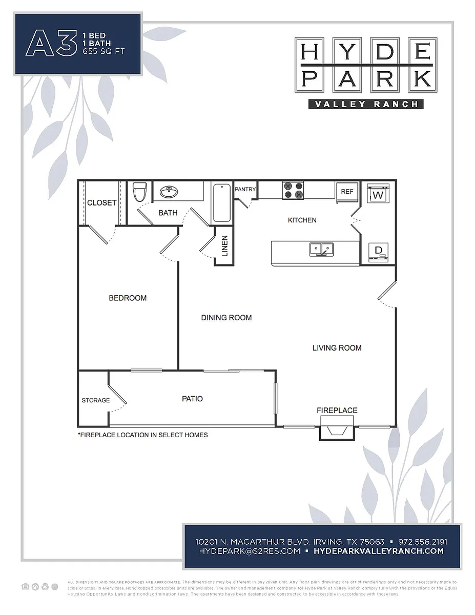 Floor plan A3 Renovated