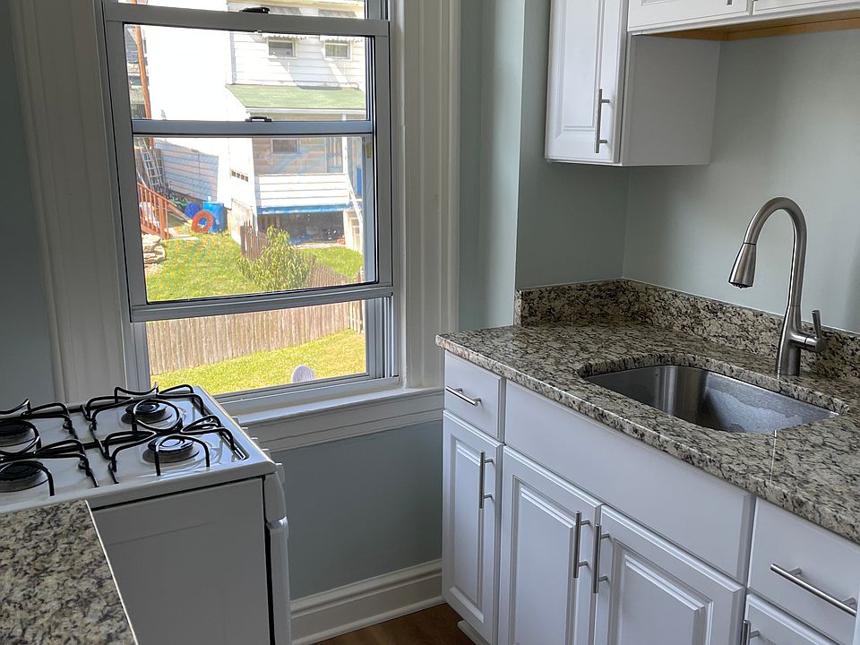 Brand new cabinets, flooring, sink, fixtures. Stove in great condition.