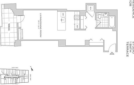 2nd image of 70 Pine St APT 1128