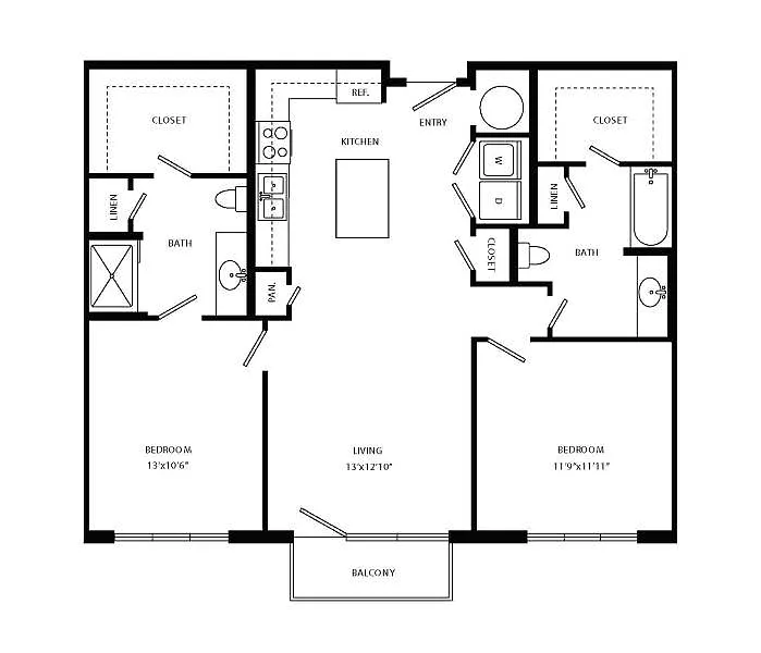 Floor plan B1