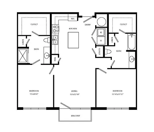 Floor plan B1