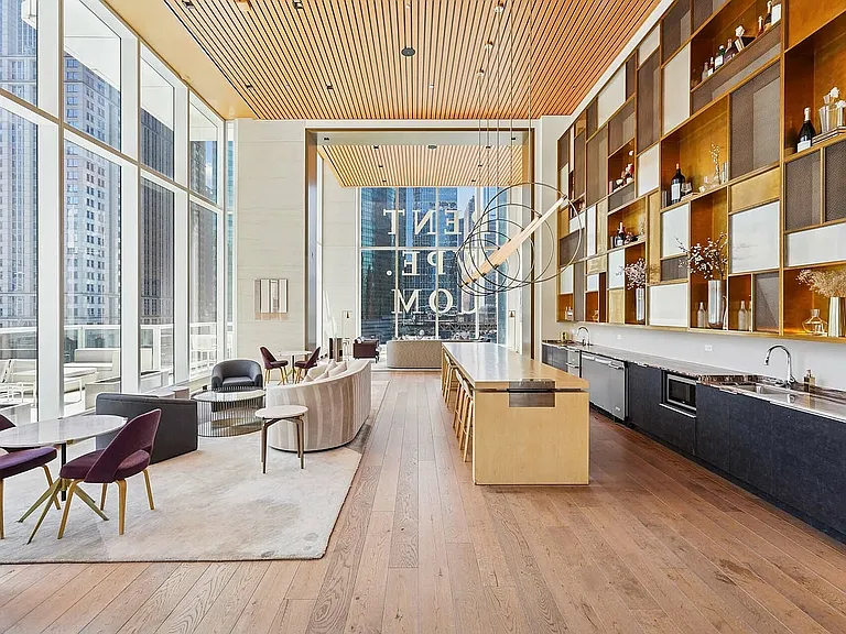Wolf Point East Living Room Bar