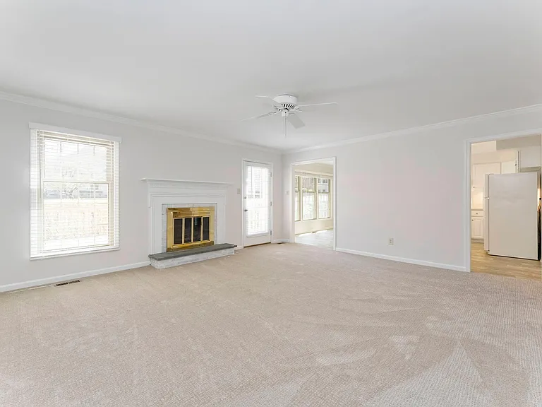 Family Room Opening To Kitchen