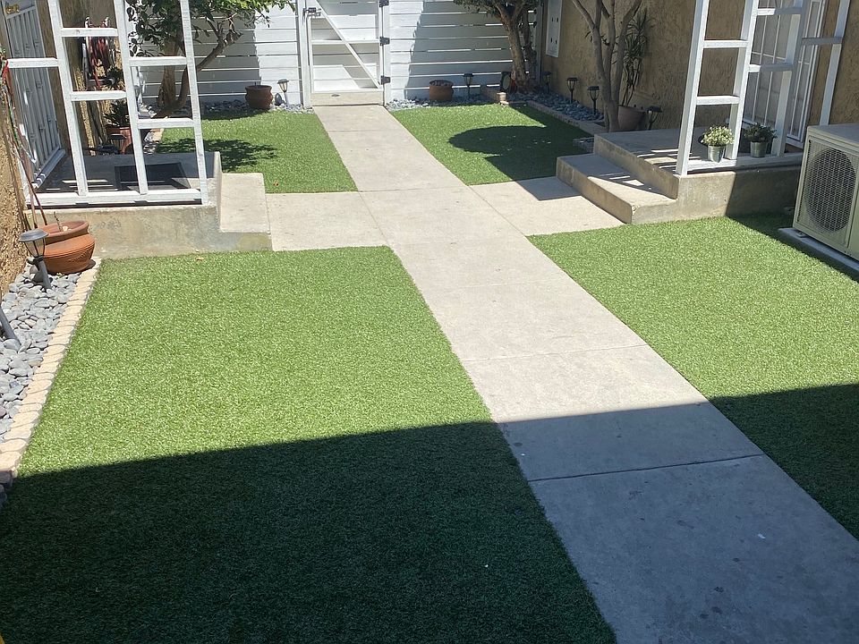 Courtyard outside front door