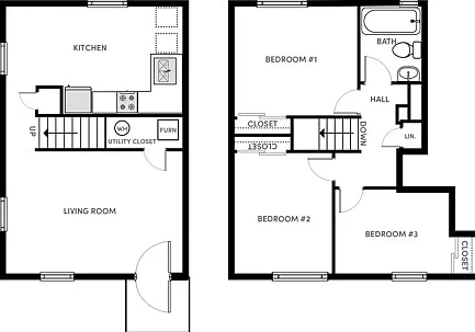 3 BR 1 BA Plus | Classic 3 BR 1 BA Plus | Classic
