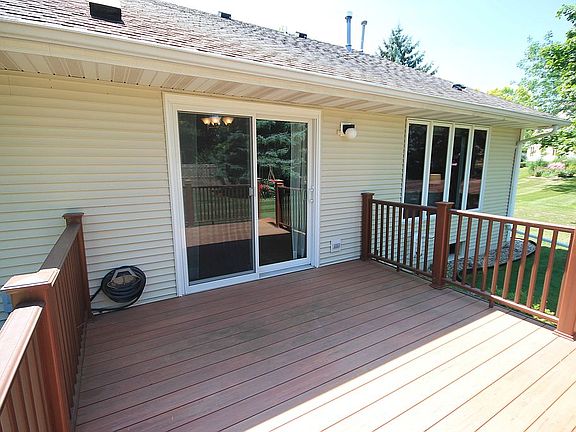 Maintenance free resin deck