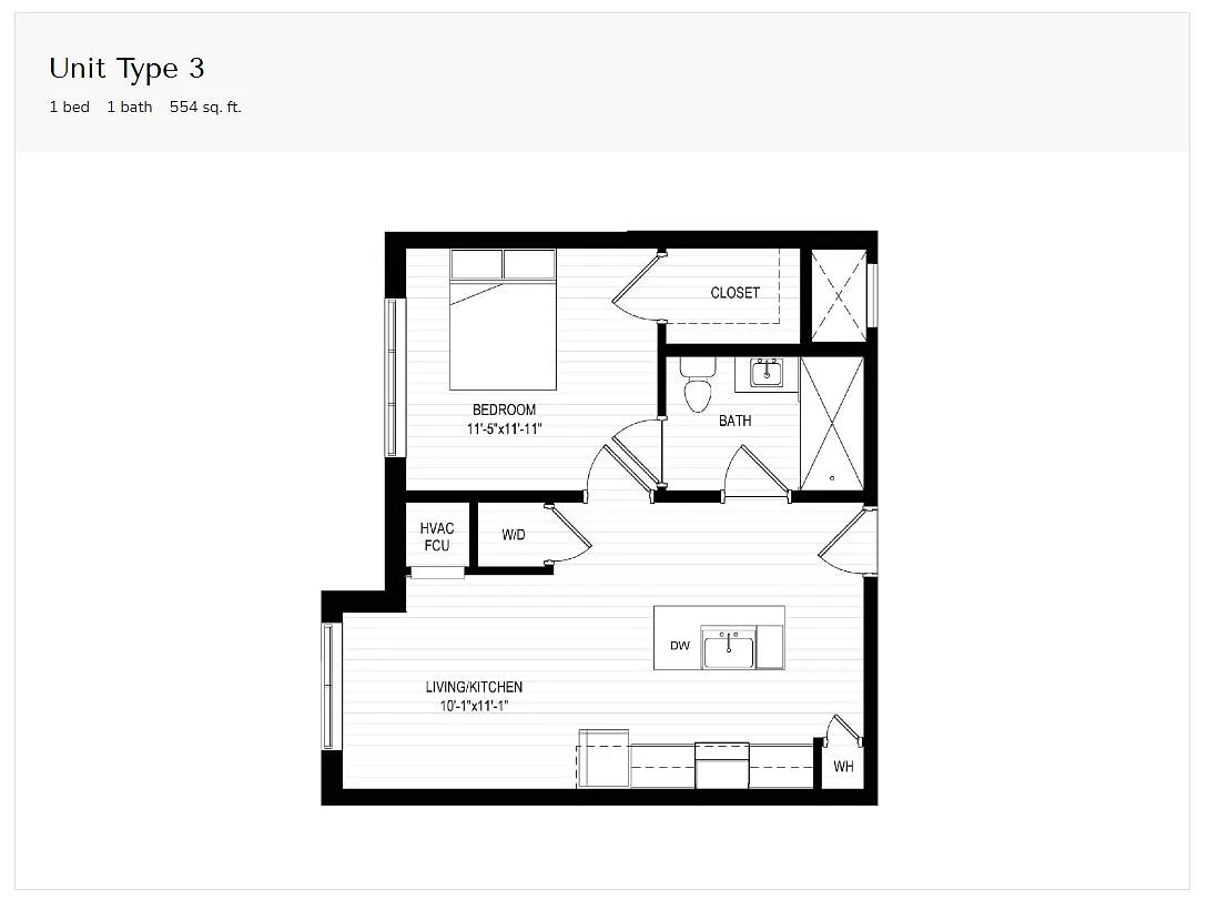 Floor plan Unit Type 3