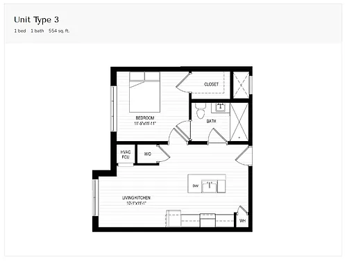 Floor plan Unit Type 3