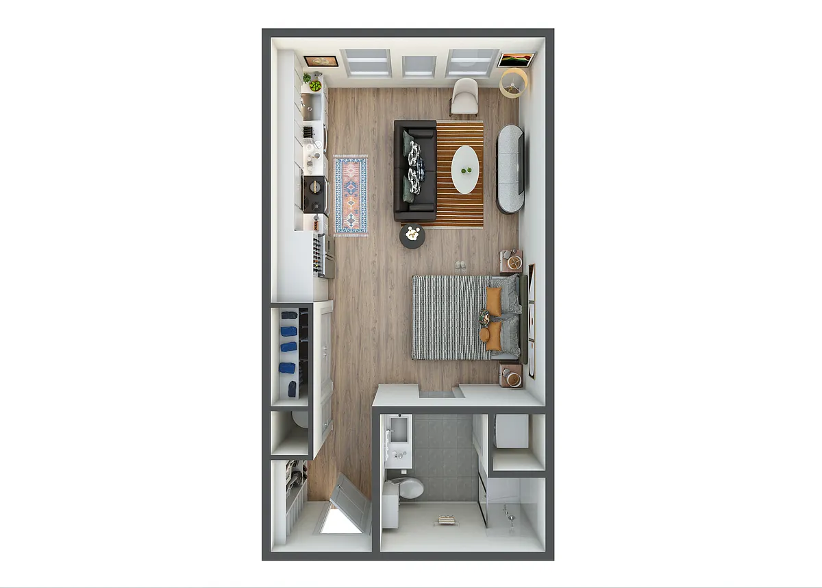 Floor plan E1