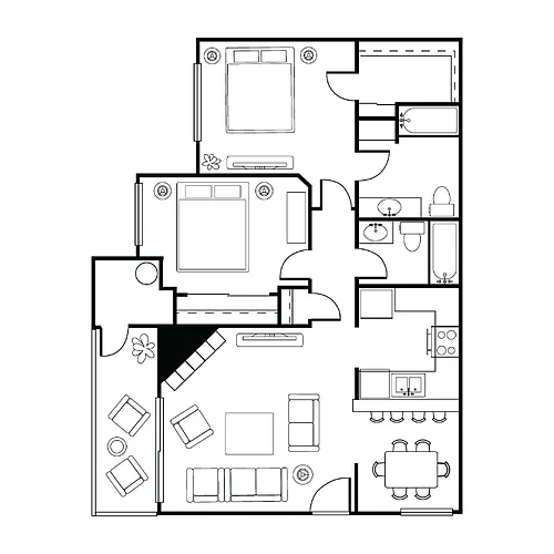Floor plan D3