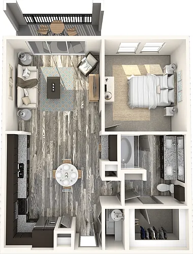 Floor plan A1G