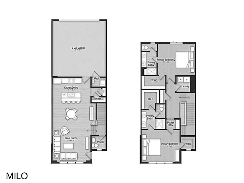 Floor plan Milo