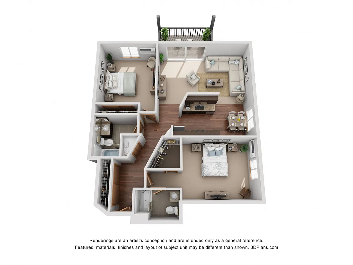 Floor plan Oak
