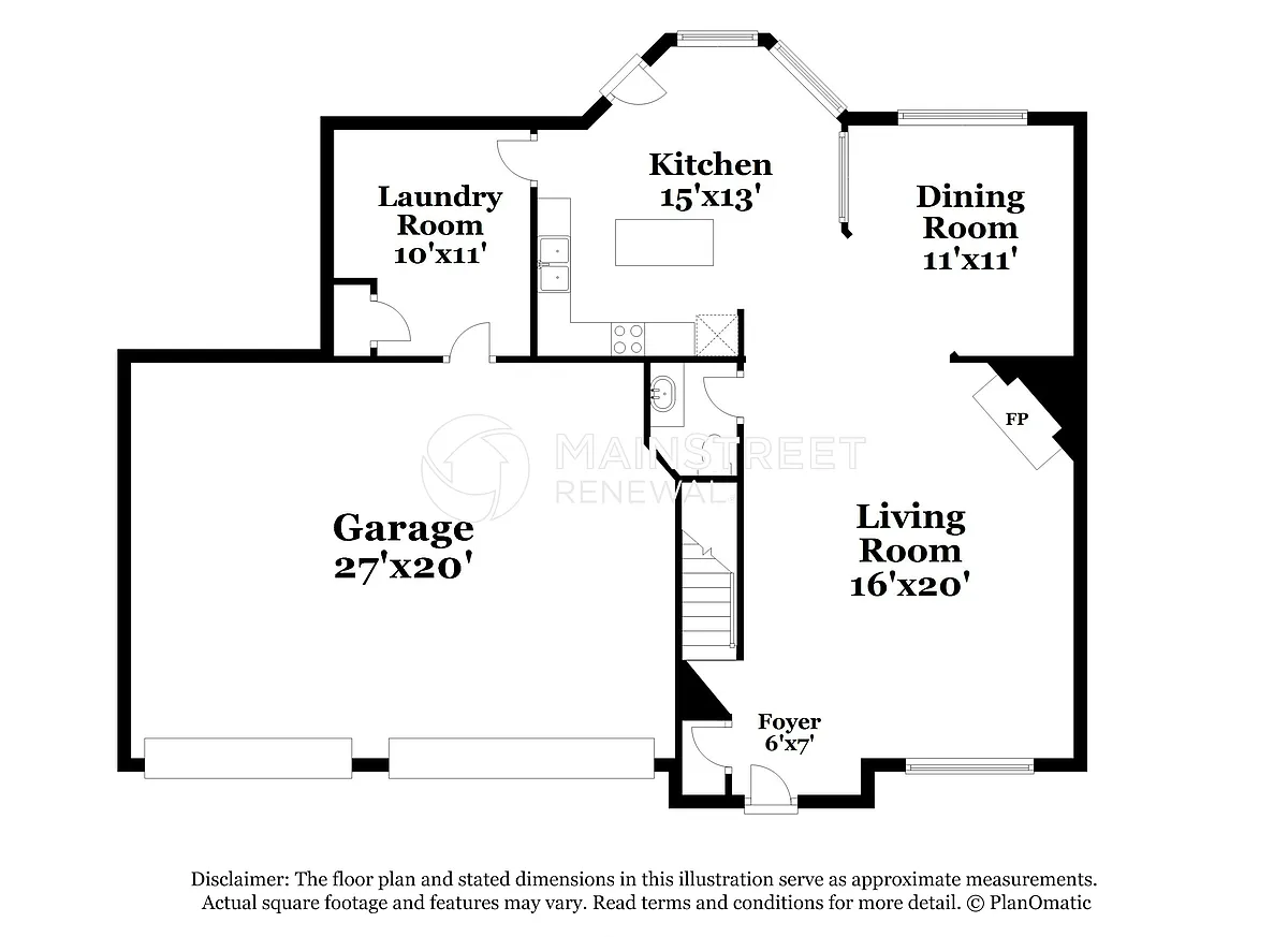 Floor Plan - 2321 Allford Ct