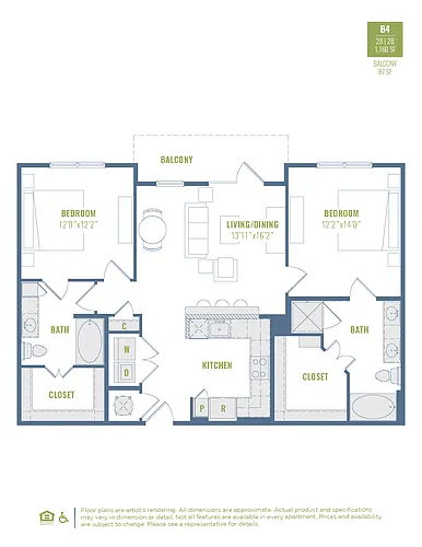 Floor plan B4