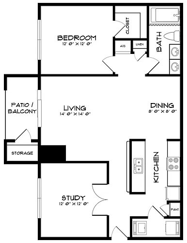 Floor plan The Concord