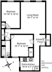 Rented by City Connections Realty