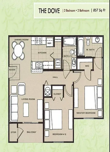 Floor plan Dove