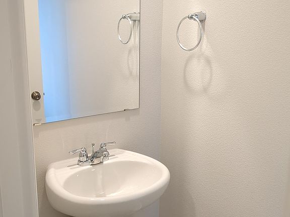 Vanity (includes toilet not shown).