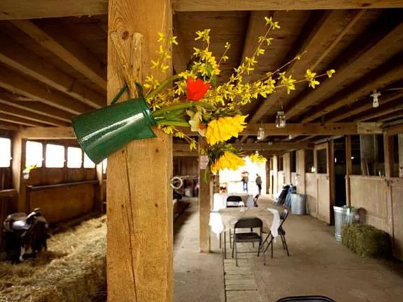 Hay Barn with 7 Horse Stalls