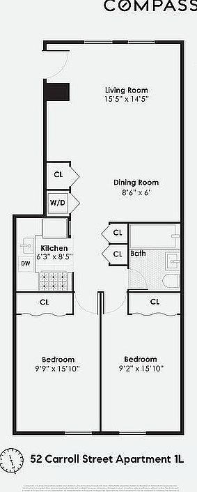 1st image of 50 Carroll St Unit 1-L