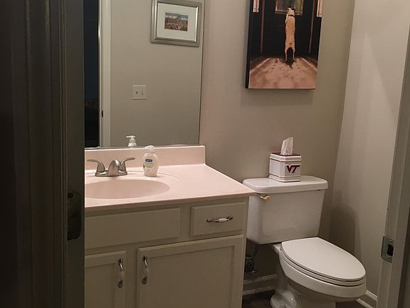 Downstairs half bath