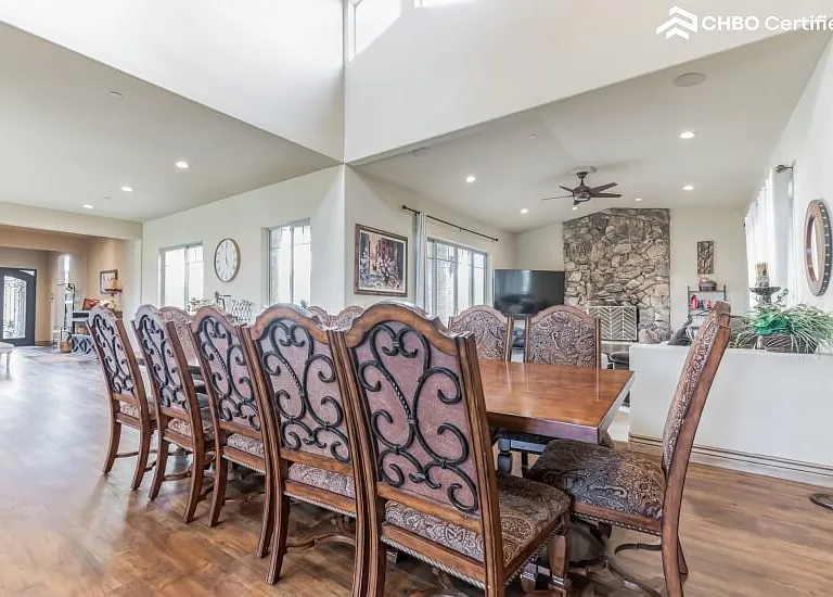 dining room table with 12 chairs