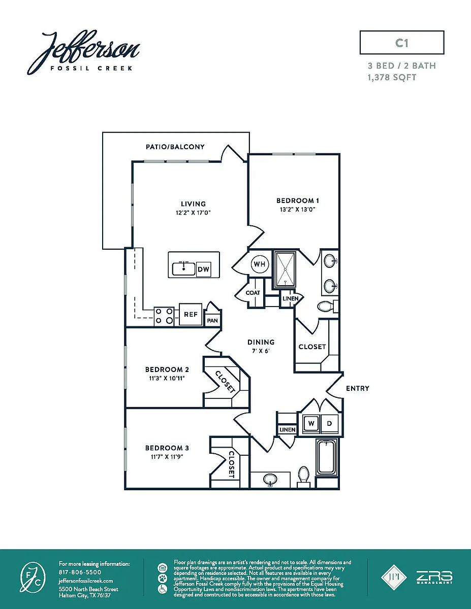 Floor plan C1