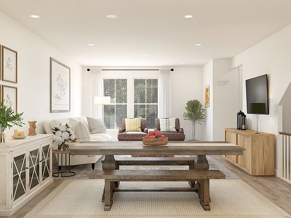 Laminate flooring throughout