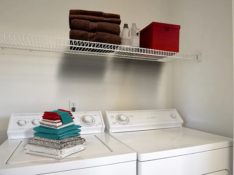 In-unit washer and dryer