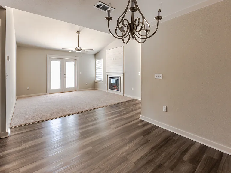 The Sanderling. A three bedroom, 2 bath located on the ground and second floor.