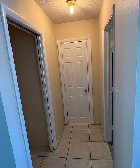 Hall to Bthrm, Bdrm on left & WIC on right.