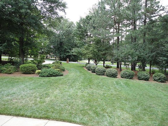 View of front yard from porch