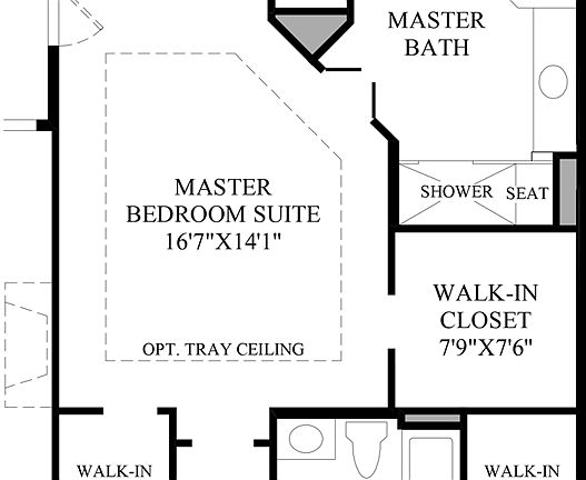 Optional Alternate Master Bath