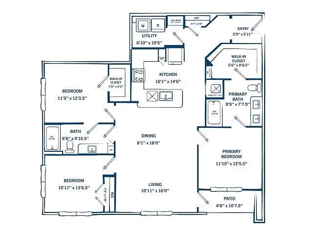Floor plan C1A
