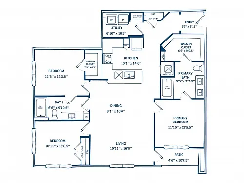 Floor plan C1A