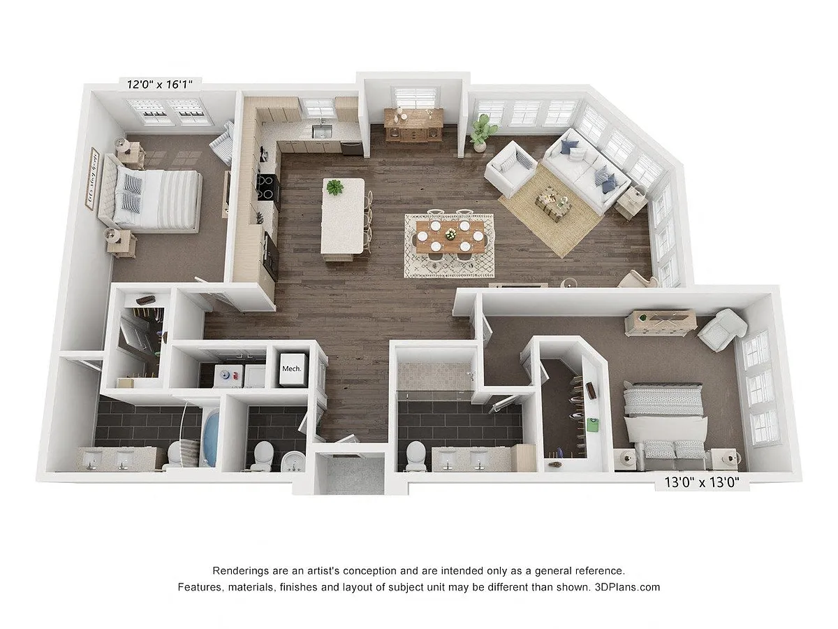 Floor plan B4