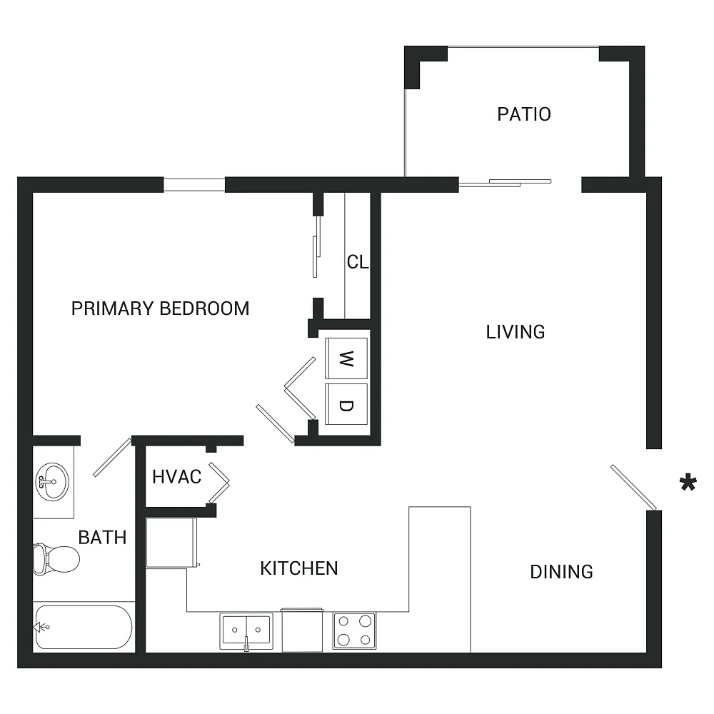 Floor plan Seattle Slew