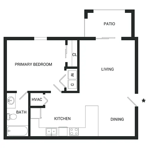 Floor plan Seattle Slew