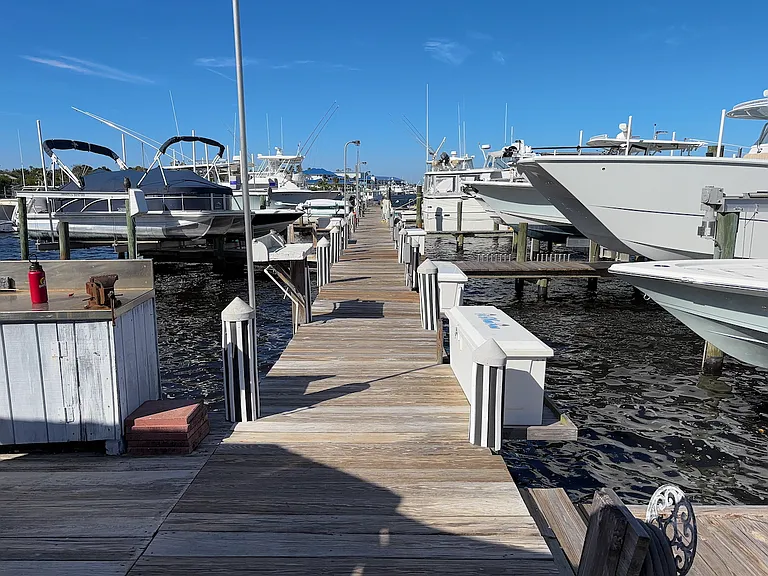 Association's private main dock