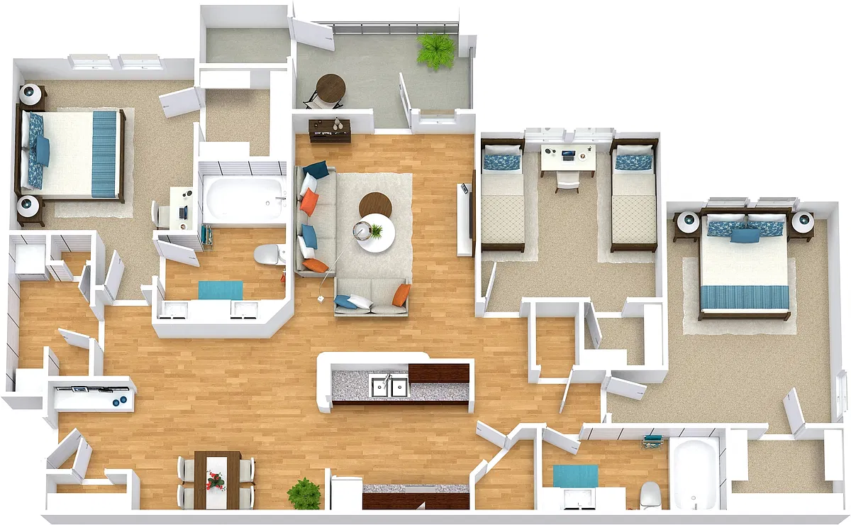 Floor plan C
