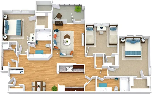 Floor plan C