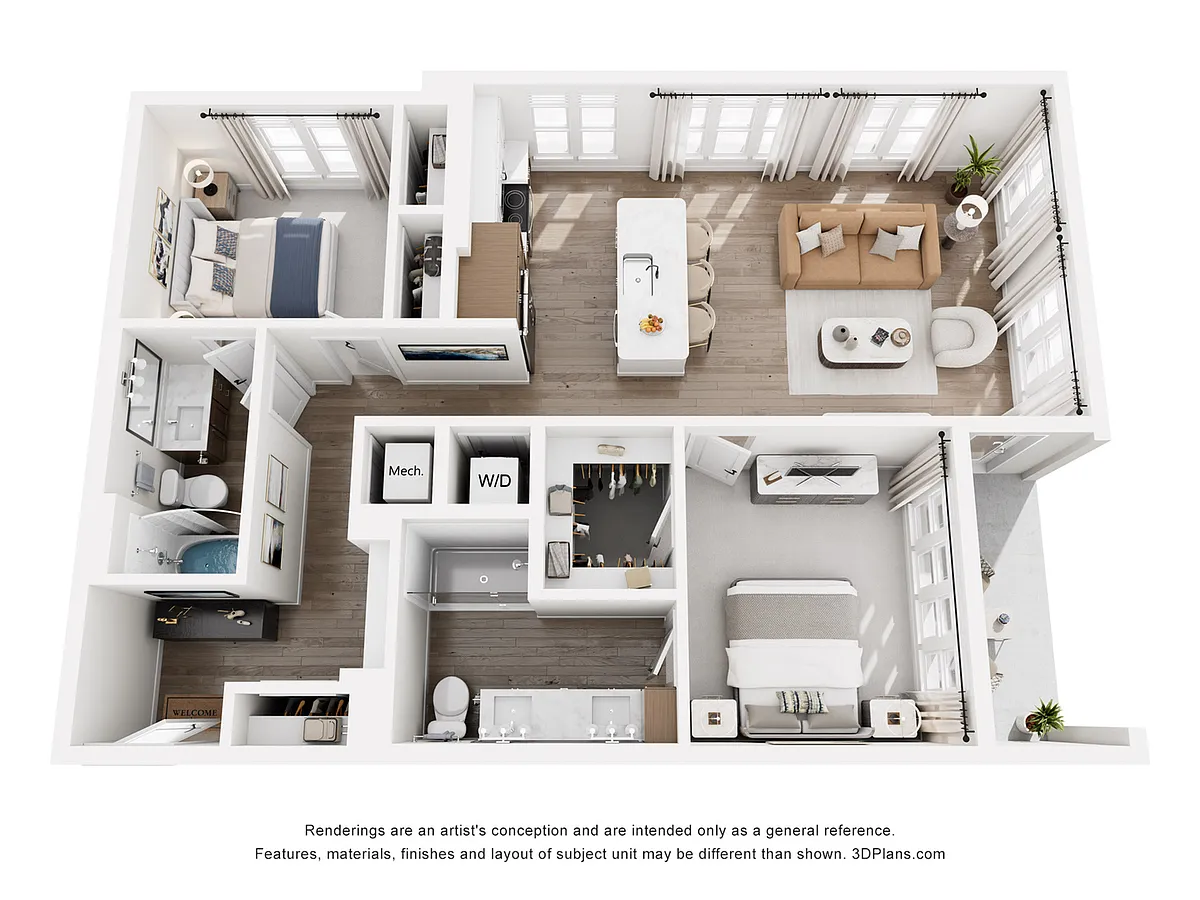Floor plan B7