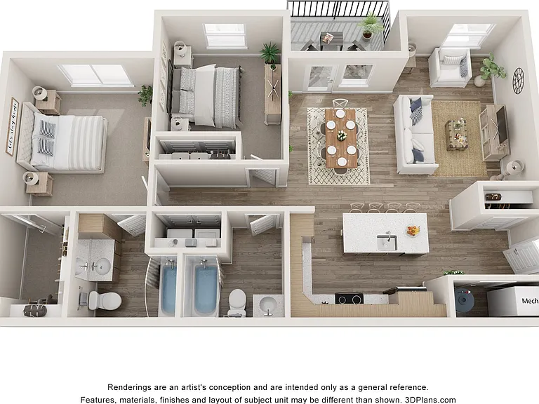The Wesley Apartments & Townhomes — Photo 8