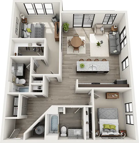 Floor plan Carter