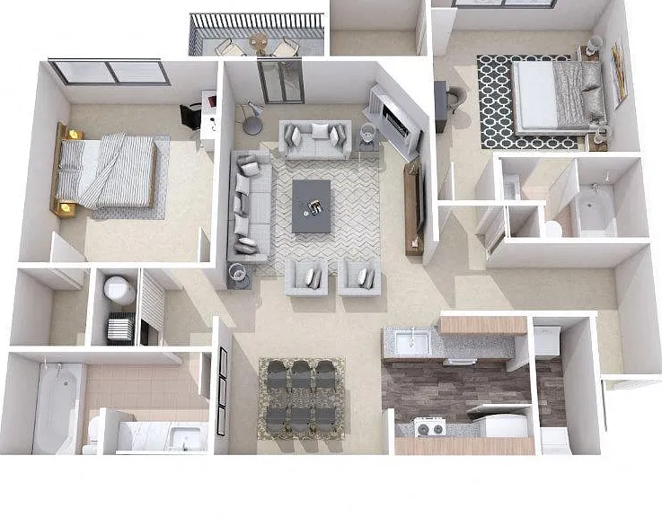 Hidden Lakes Apartment Homes — Photo 49