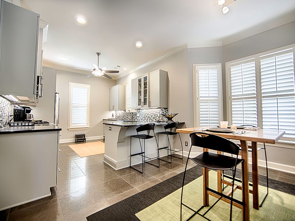Kitchen showing breakfast no
